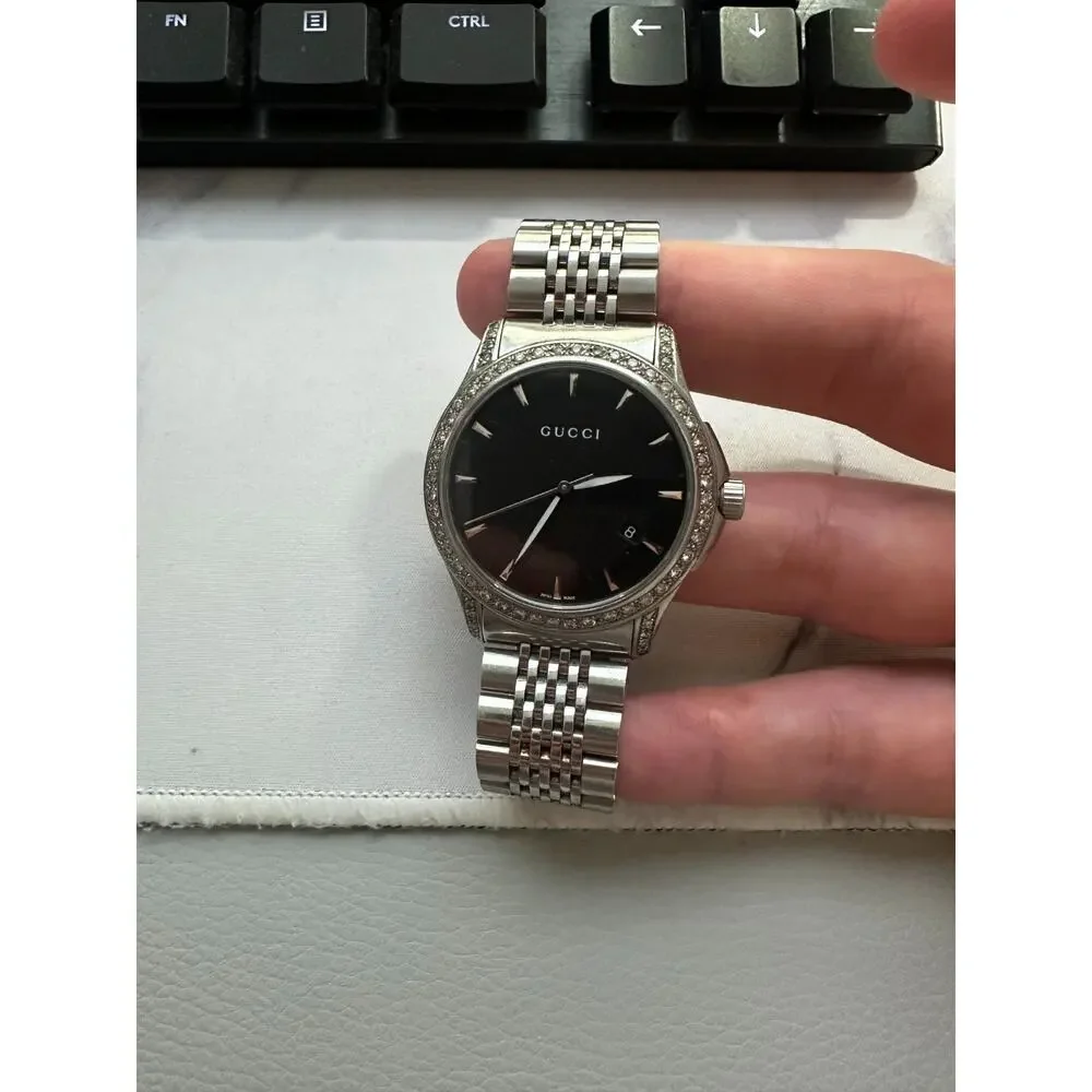 Gucci G-Timeless Men's Watch Diamond
